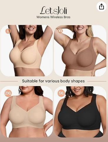 LumiLift™ Jelly Bras Wirefree